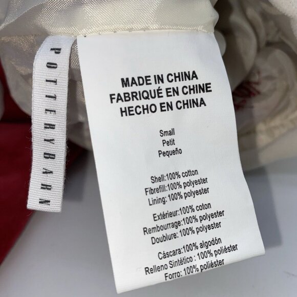 Pottery Barn Victoria Velvet Christmas Holiday Stocking Red Monogrammed 14 inch - Picture 4 of 9